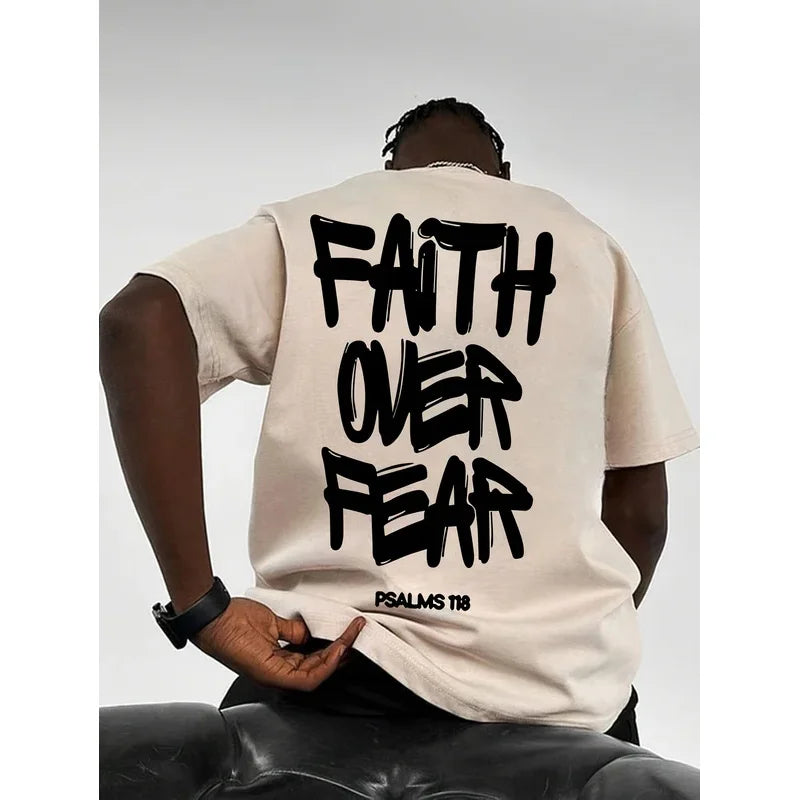 Men's Lightweight Letter Print T-Shirt | Summer Casual