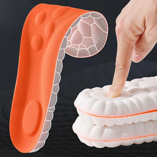 Latex Sport Insoles Arch Support Shock Absorption