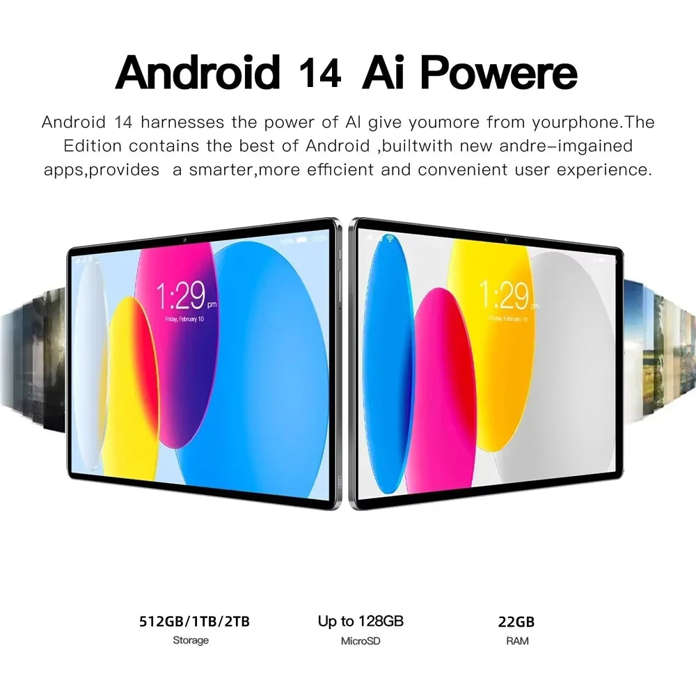 Pad 15 Pro Android 14 Tablet 22GB 2TB 5G Snapdragon 870
