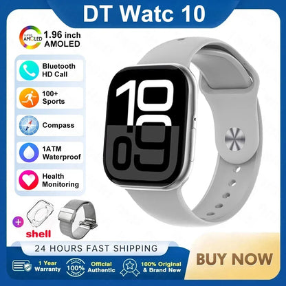 DT Watch 10 Smart Watch AMOLED 4GB Music BT Call