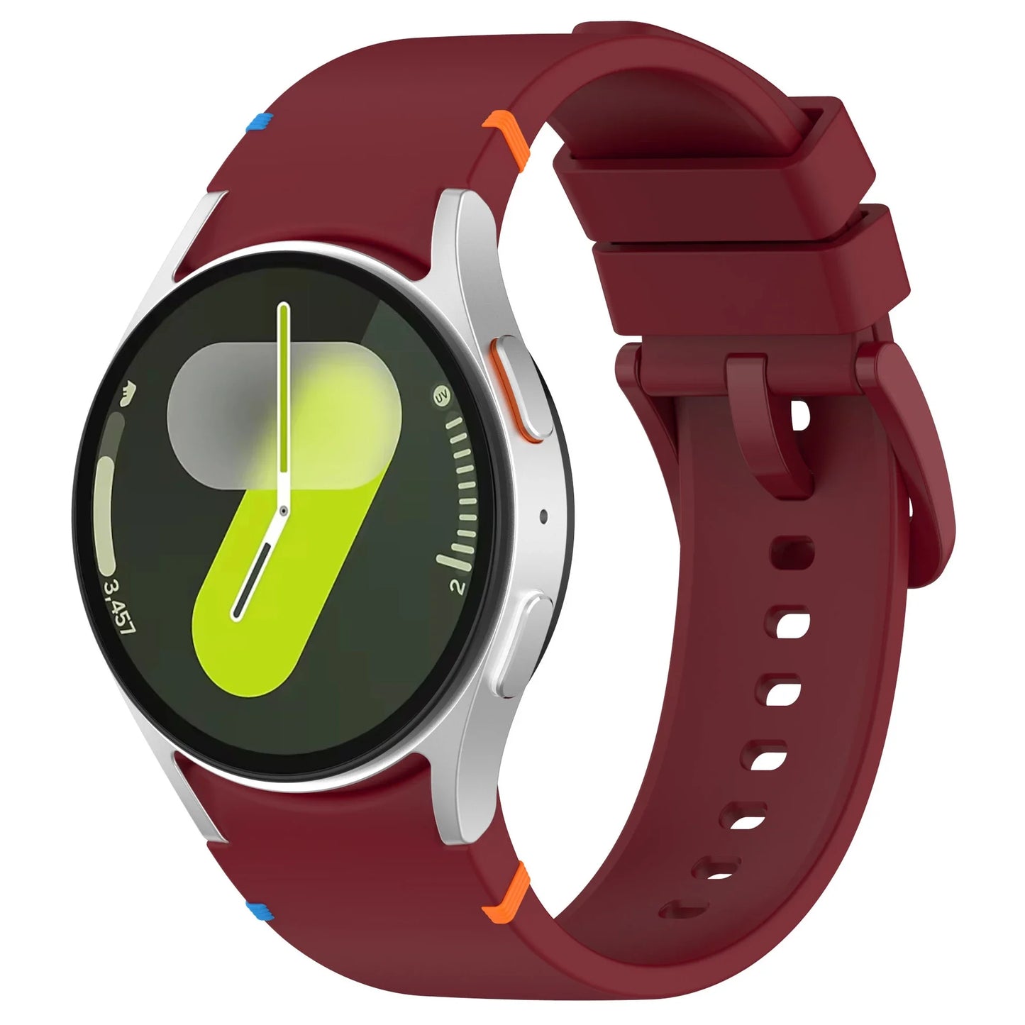 Silicone Strap for Samsung Galaxy Watch7 6 5 4 44mm 40mm Sports Watches Instead of Bracelets for 6/4 Classic 47mm 46mm 43mm 42mm