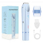 Electric Razors for Women 2 in 1 Electric Shaver for Pubic Hair Trimmer IPX7 Waterproof Wet&Dry Use Bikini Shaver for Body