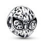 Disney Mickey Minnie Ice and Snow Princess Cartoon Series Pendant DIY Large Hole Zinc Charm Jewelry