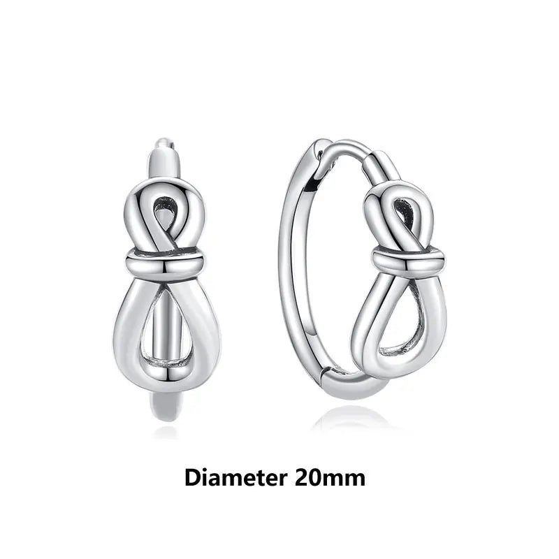 Original 925 Sterling Silber Ohrringe 2025 Stecker Creolen Kristall Ohrringe für Damen Roségold Krone Herz Unendlichkeit Biene Ohrring Schmuck