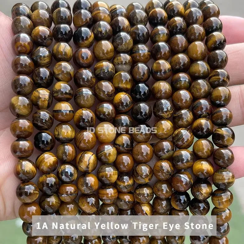 Natural Stone Golden Obsidian Bead Irisation Round Loose Spacer 4 6 8 10 12mm For Jewelry Making
