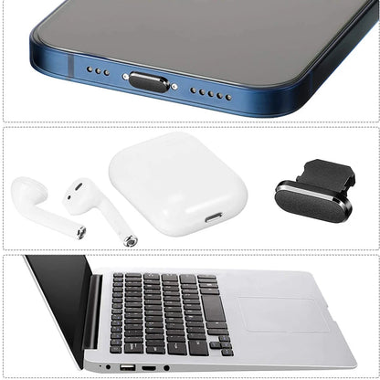 Phone Charging Port Cleaner Kit — Dust Plug Removal Tool for iPhone & Keyboard