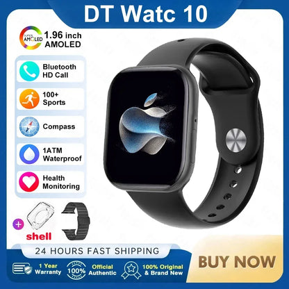 DT Watch 10 Smart Watch AMOLED 4GB Music BT Call