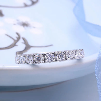 Diamond ring on a light blue background
