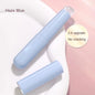 Silicone Lip Brushe with ABS Plastic Handle, Portable Lipstick & Lip Balm Applicator with Cap,Perfect Blending & Smudge Cover