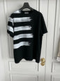 Striped Gradient Print T-Shirt | Casual Top
