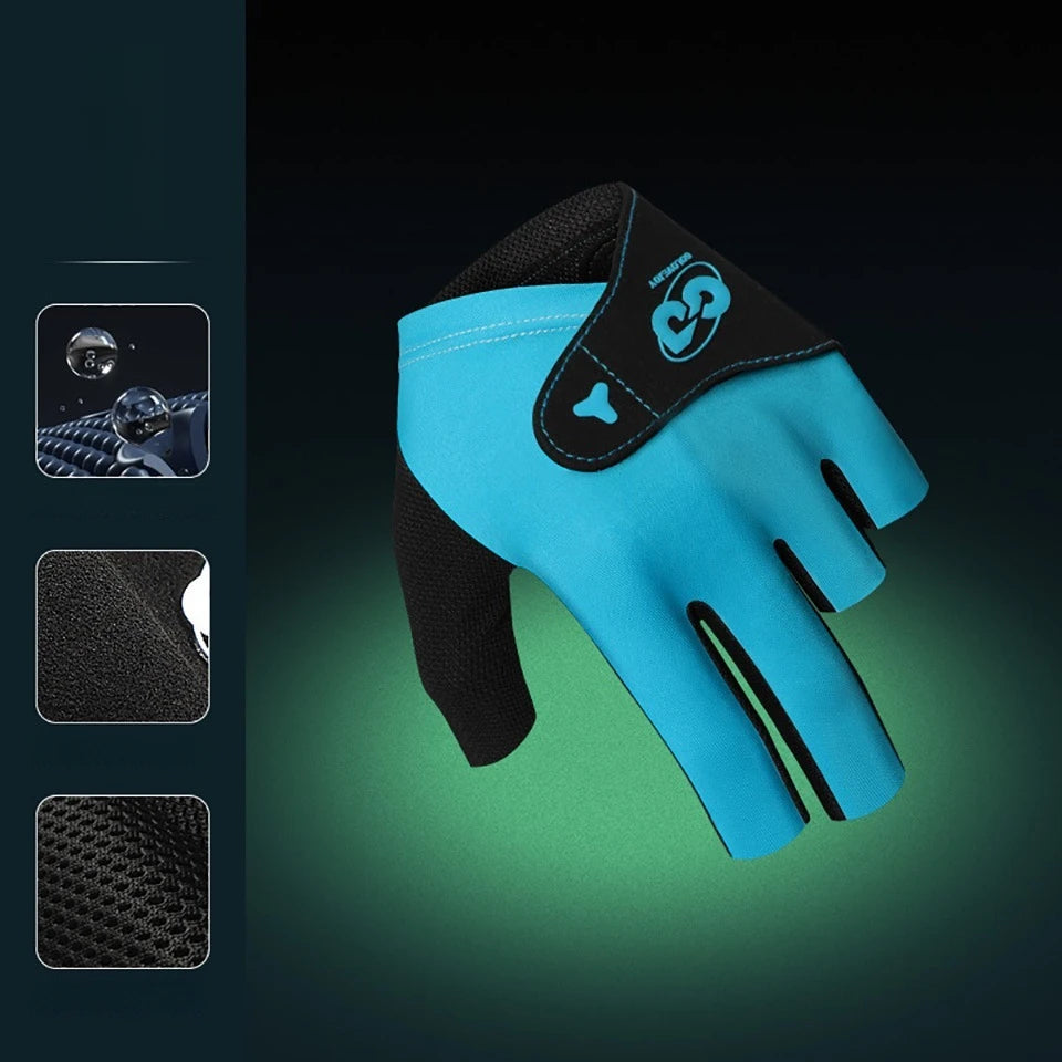 GTUBIKE Professional Billiard Glove - 3 Finger Snooker Glove