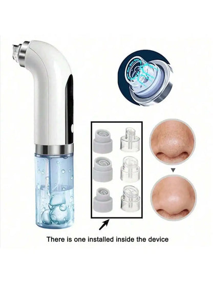 Blackhead remover, pore vacuum facial cleaner, electric acne remover, blackhead remover, USB charging water circulation facial c