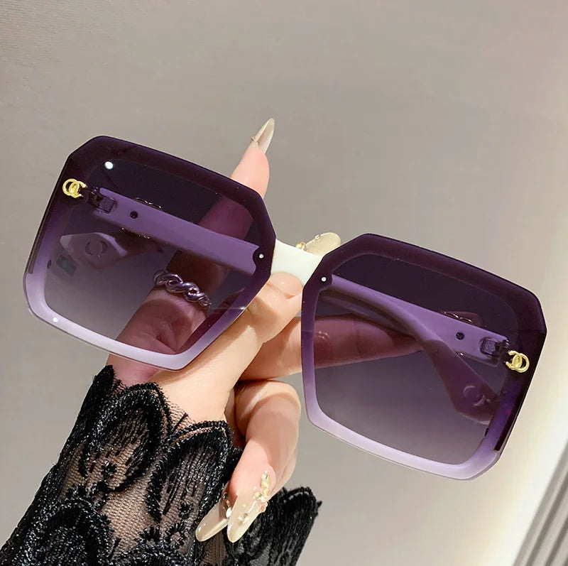 Light luxury sunglasses classic box women's sunglasses UV protection polarizer