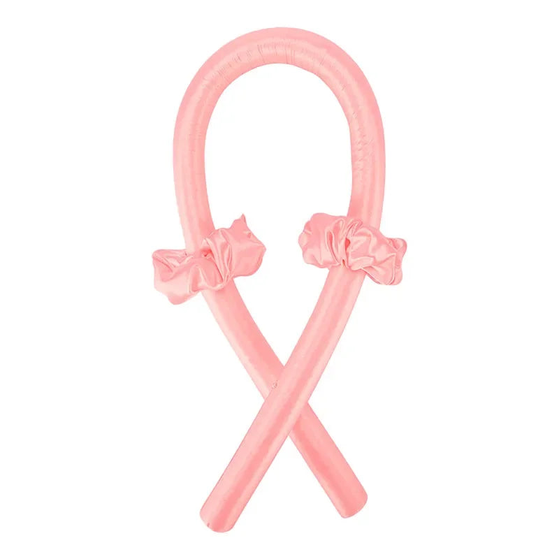 Hitzefreies Lockenstab-Stirnband Ohne Hitze Seidenlockenband Haarwickler Schlafendes Weiches Stirnband Faule Lockenwickler Haarstyling-Tools