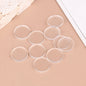 10Pcs Clear Tip Pads Diameter 15mm Play Cue Break Jump Cue Carom Pool Cue Snooker & Billiard Accessories