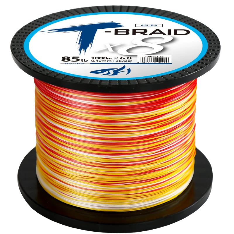 Thornsline Asura Series 8 Strands 4 Braided 1000M 3000M Fishing Line Multifilament PE Line For Carp Fishing  Saltwater pesca New