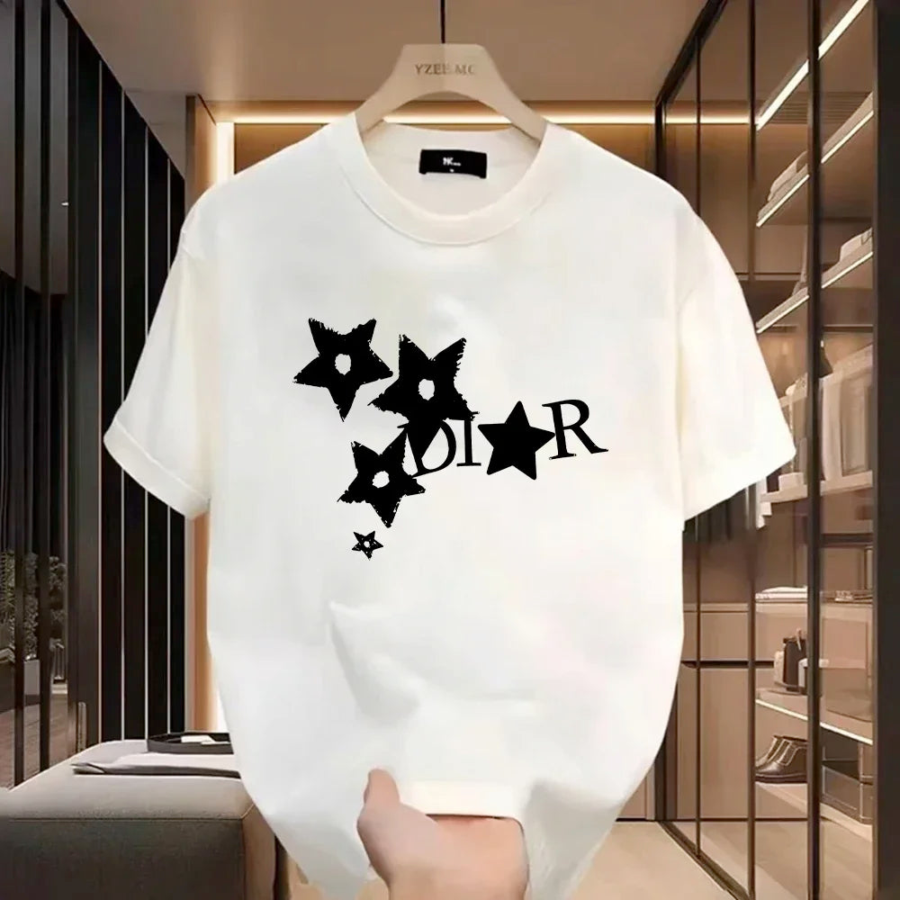 Designer Ladies Luxury Tees Female Vintage Trendy Pullover T Shirts women clothing y2k clothes