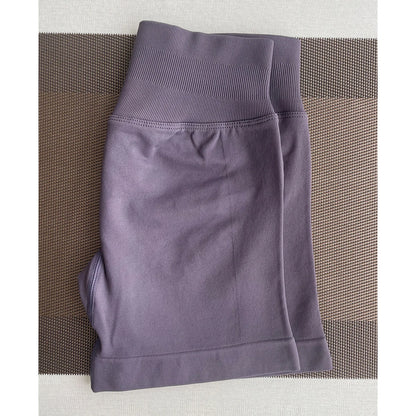 Women's Shark Bite Yoga Shorts | Gym Running Cycling Bike Leggings