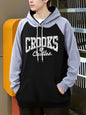 Crooks Castles Prints Man Autumn Raglan Hoodies Casual Warm Sweatshirts Soft Vintage Sportswear Fleece Fashion Male Clothes