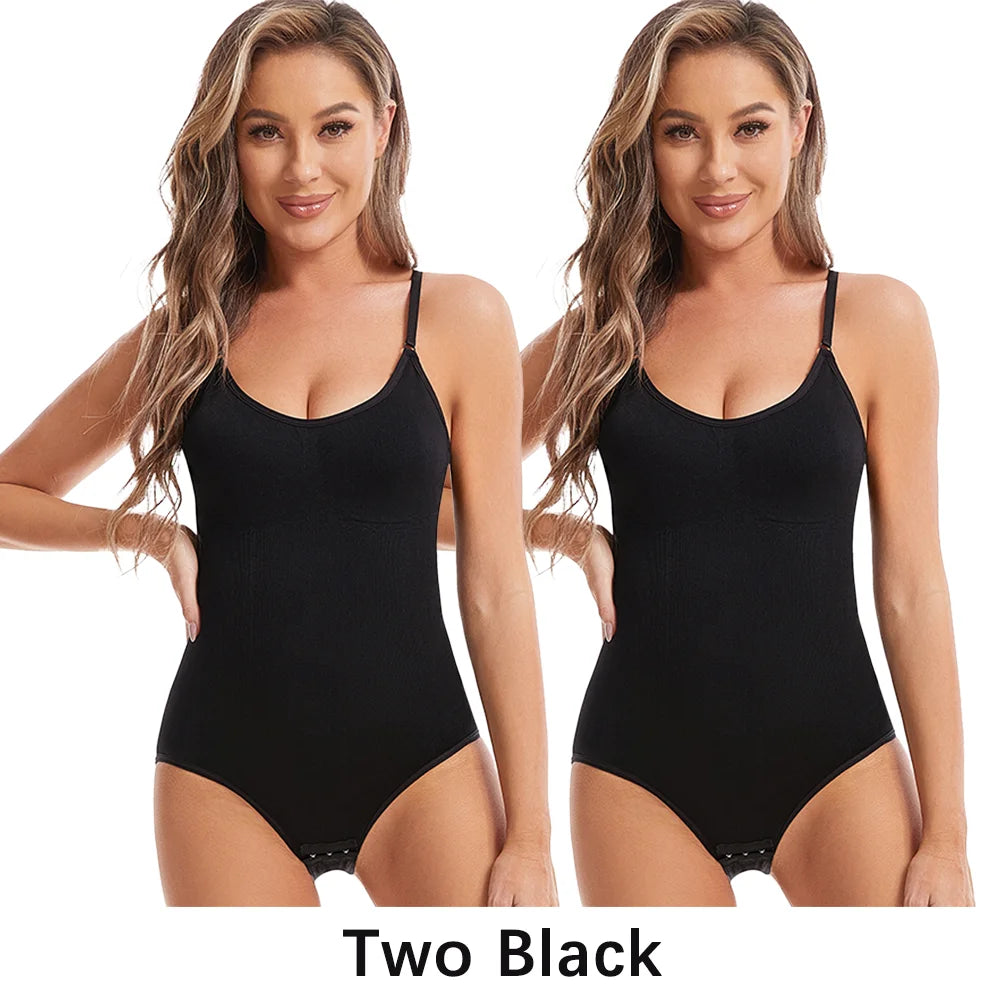 Drop Shipping Damen Sexy Shapewear Nahtlos Schlankmachender Po-Former Shaper Glättender Bodysuit Offener Schritt Hochelastische Bodysuits