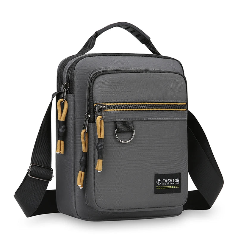 Men's Large Waterproof Shoulder Crossbody Handbag