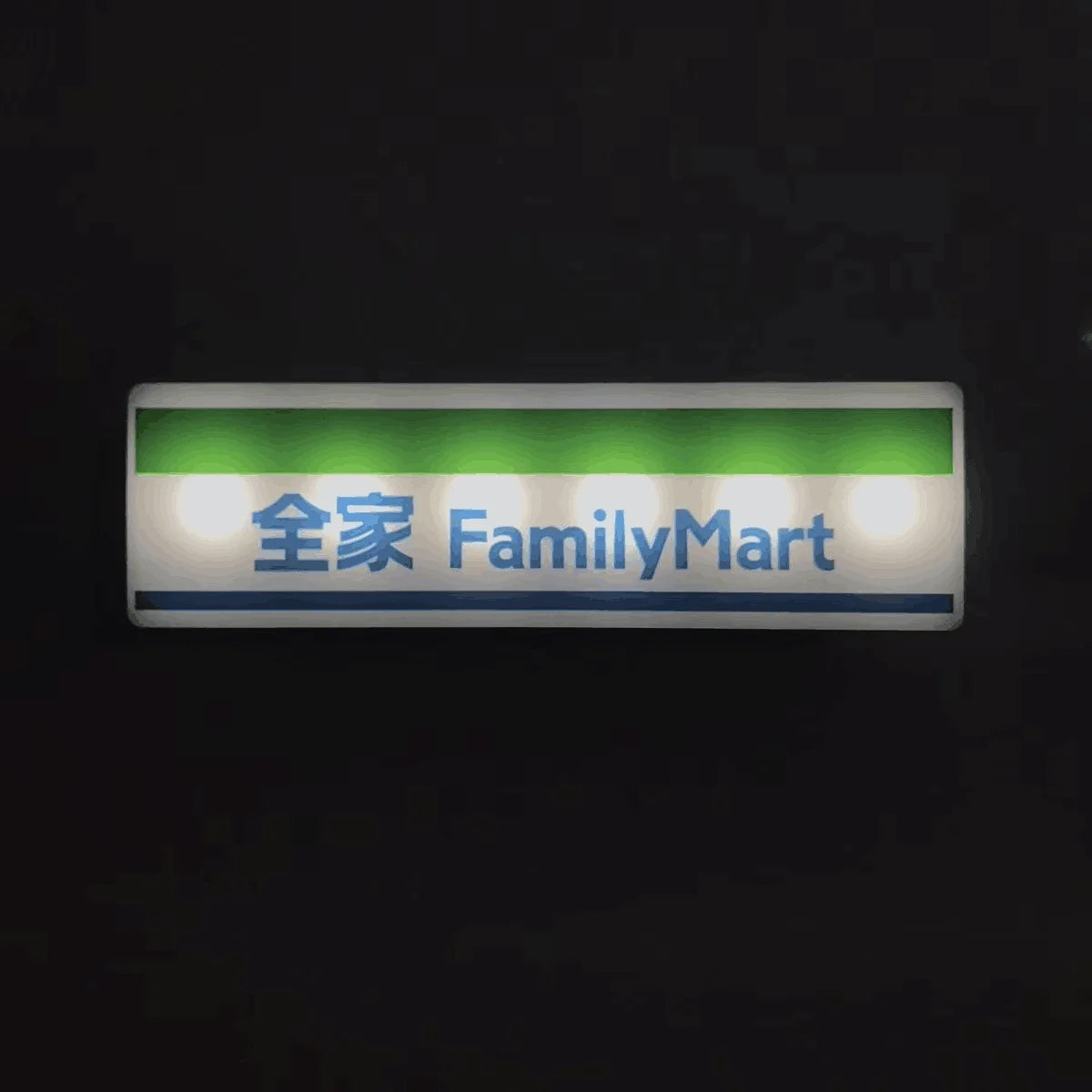 Heißer Convenience Store Kühlschrankmagnet Miniaturmodell Magnetische Anziehung Deko Nachtlicht Atmosphäre Licht Leuchtendes Schild