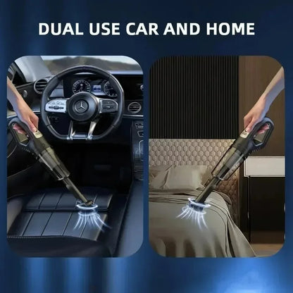 120W Vacuum Cleaner Portable Car Vacuum Cleaner USB Charging Handheld Cordless Powerful Suction for Auto/Home/Office/Pet Hair