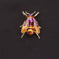 Emaille Hummel Broschen Damen Legierung Gelbe Biene Insekt Brosche Feiertagsgeschenk Broschen Bankettnadeln