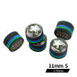 KONLLEN Cue Tips Rainbow Tips 11/14mm Multilayer Cuetips Snooker Hardness S/SS/SX/M/MH/H Pig Skin CRICAL Cue Tip Accessories