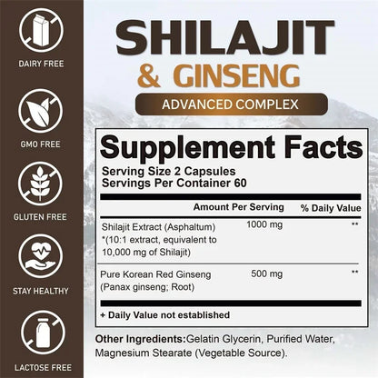 Shilajit - Energy Boost & Heart Circulation Support