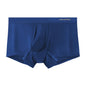 2Pcs Men's Scrotal Support Ice Silk Boxer Briefs Varicose