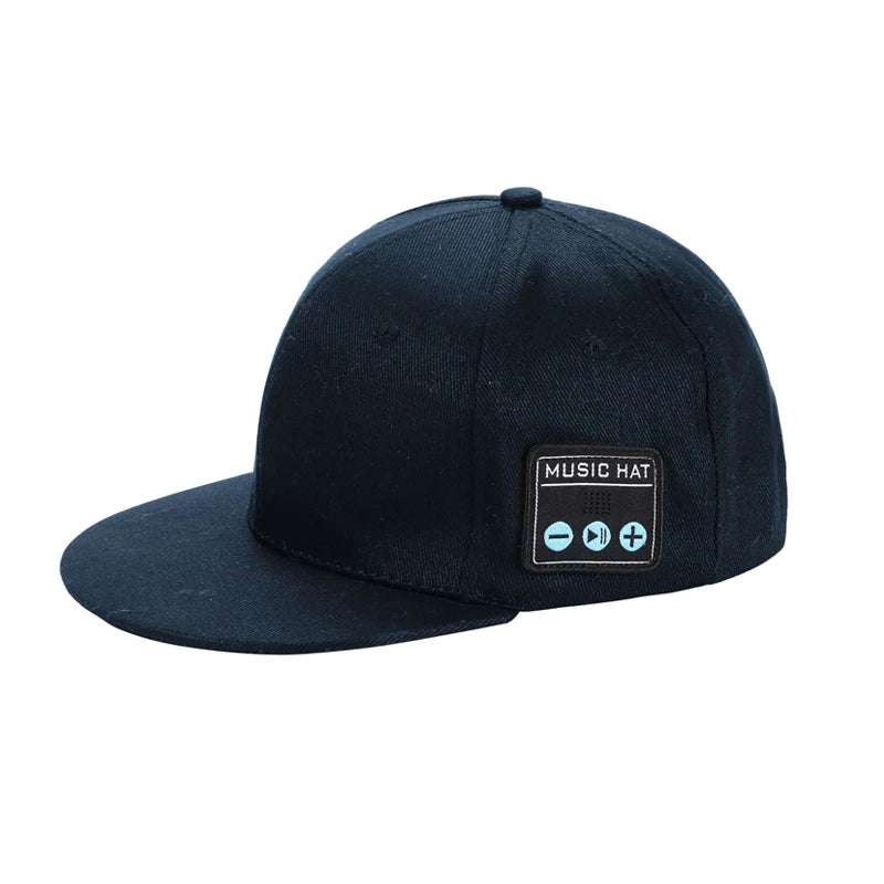 Bluetooth Baseball Cap with Built-In Speakers & Mic