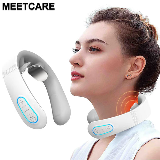 EMS Pulse Neck Massager – TENS Cervical Pain Relief