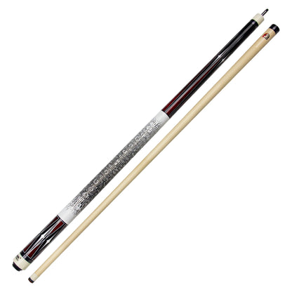 Shield Leopard Professioneller Pool Queue Ahornholz 1/2 zweiteiliges Design Uni-loc Schnellverschluss 13mm Anti-Warping Queue-Spitze mit mattem Griff