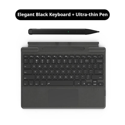 2025 New Color Microsoft Surface Pro 8/9/X/10/11 Bluetooth Magnetic Keyboard with Pen Slot,Touchpad and 7-color Backlit Keyboard