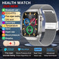 2025 Neue Mikro-Vorsorgeuntersuchung Smartwatch für Herren Harnsäure Körperfett Fünf-Organe-Gesundheitsuhr Bluetooth-Anruf Smart-Armband
