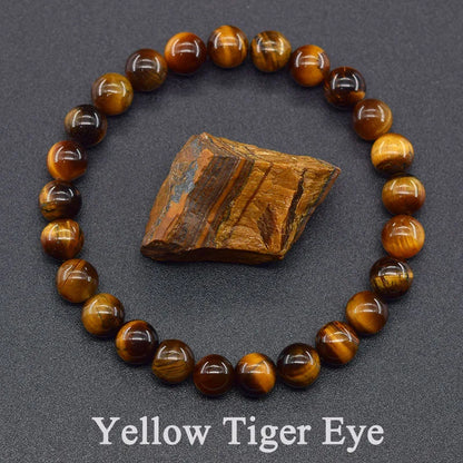 Real 5A Natural Lapis Lazuli Stone Beads Bracelet Homme Elastic High Quality Energy Healing Jewelry for Women Gift for Boyfriend