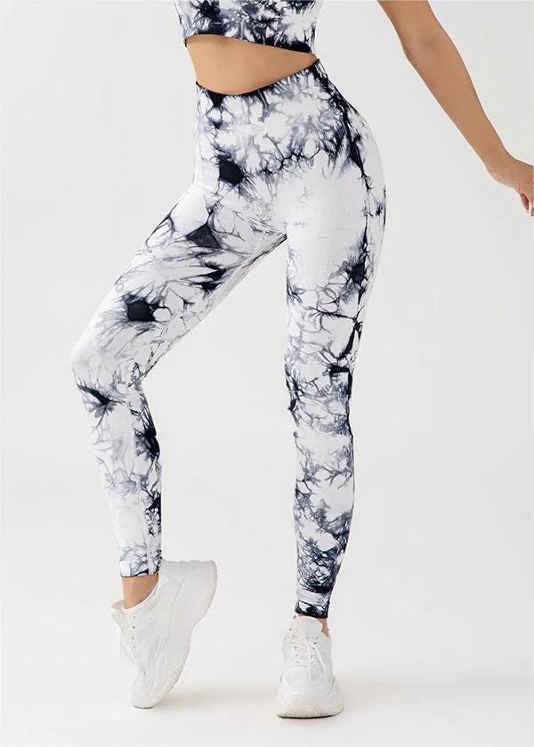 Workout Leggings for Women Jada Leggings Scrunch Butt Lifting Leggings Seamless Screen Print Gym Yoga Pants