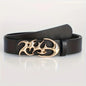 New Stylish Y2K Hollow PU Leather Fashion Punk Belt For Men Women-Trendy Accessory For Gift Giving，Neutral Waist Belts Plus Size