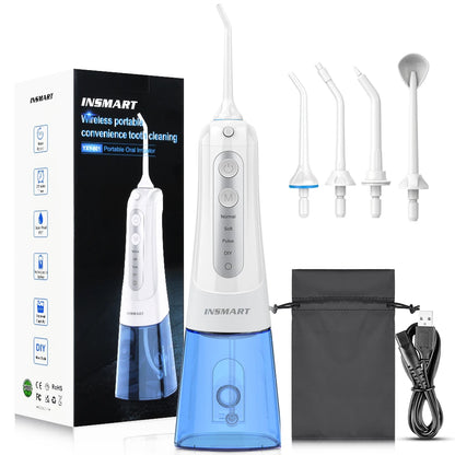 Oral Irrigator Water Flosser | 300ml Portable