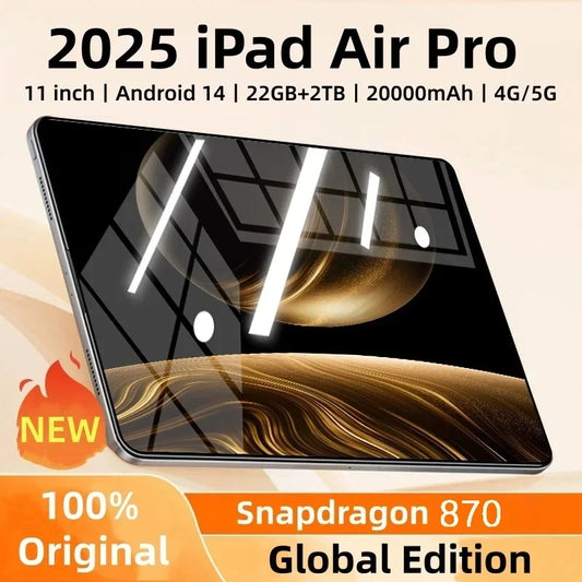 Android 14 Tablet 22GB+2TB 5G Dual SIM 4K - 20000mAh