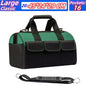 Upgrade 23inch Heighten large capacity Tool Bag Thickened 1680D Oxford Waterproofed Wear-Resistant Electrician Storage Toolkit