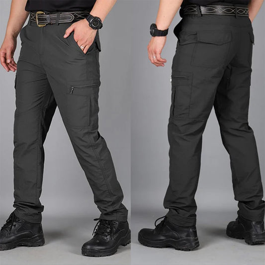 Tactical Cargo Pants Lightweight Casual Waterproof Pants Durable