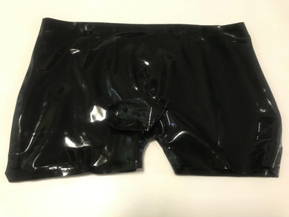 Men's Transparent Latex Boxer Brief Condom Rubber Custom