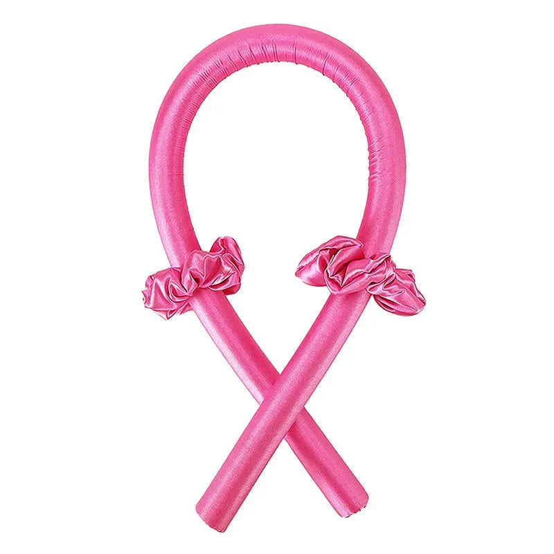 Hitzefreies Lockenstab-Stirnband Ohne Hitze Seidenlockenband Haarwickler Schlafendes Weiches Stirnband Faule Lockenwickler Haarstyling-Tools