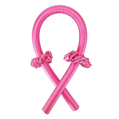 Hitzefreies Lockenstab-Stirnband Ohne Hitze Seidenlockenband Haarwickler Schlafendes Weiches Stirnband Faule Lockenwickler Haarstyling-Tools