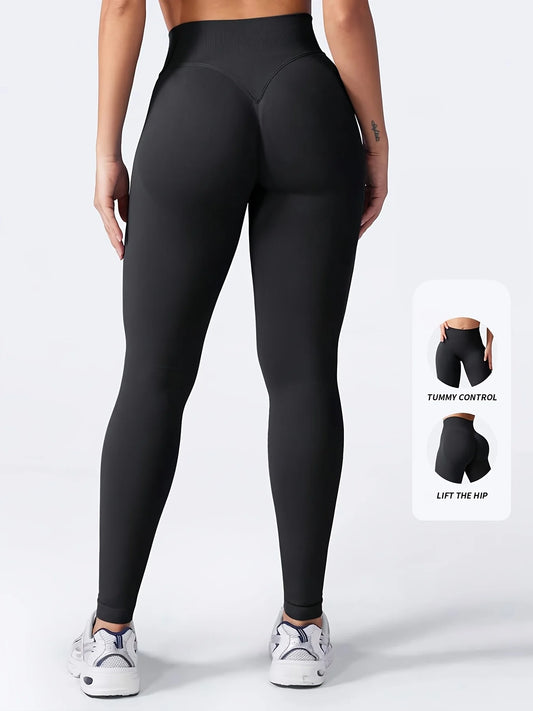 Women's Seamless Butt Lifting Scrunch Leggings