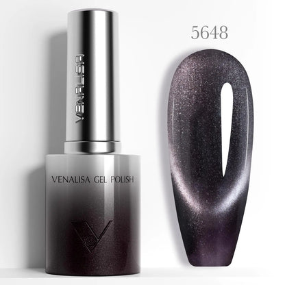 Venalisa TPO Free Hema Free 10ml Winter Nails Warm Coffee Cat Eye Nail Gel Polish Magnet Soak Off UV LED Semi Permanent Nail Gel