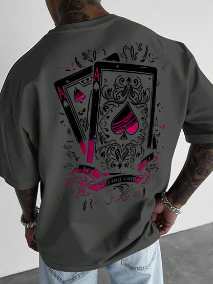 Men's Print T-Shirt – Casual Breathable Street Style