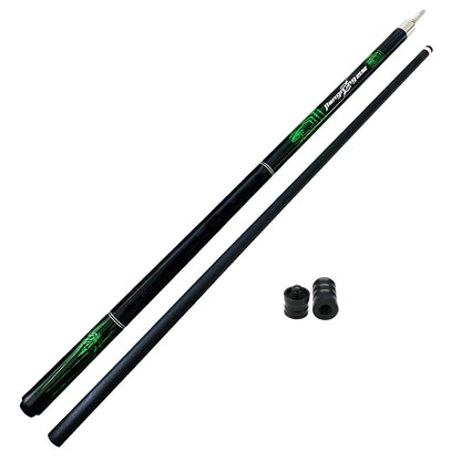 58.4in Spider Carbon Fiber Billiard Pool Cue Stick Unique Beautiful Design  Bonus 3/8-8  Joint Protect Case for Competitive Play